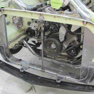 RPM Classics Car Metal Fabrication Inner Cooler and radiator mounting